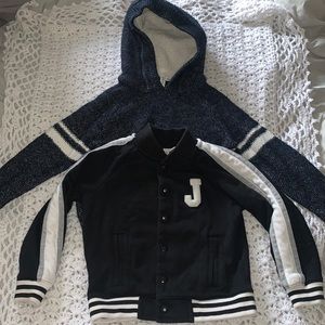 Bundle of 2 boy Janie & Jack sweaters